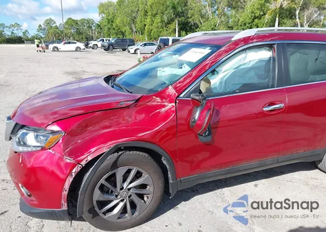 2016 Nissan Rogue Sl из США, поврежденный, VIN 5N1AT2MTXGC871391